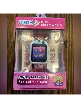 iTECH Jr Unicorn Kids Smartwatch with Earphones; Brand New, Sealed Box